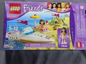 Complete Sets LEGO Friends Downtown Bakry 41006 Olivia Speedboat 3937 Steph 3930