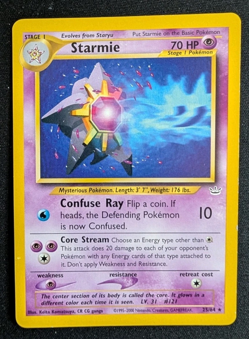 Starmie 25/64 - Neo Revelation Regular - LP