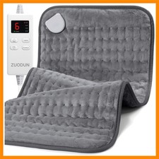 Heating Pad for Back, Neck, and Shoulder Pain Relief, Electric Heat Pad with ...