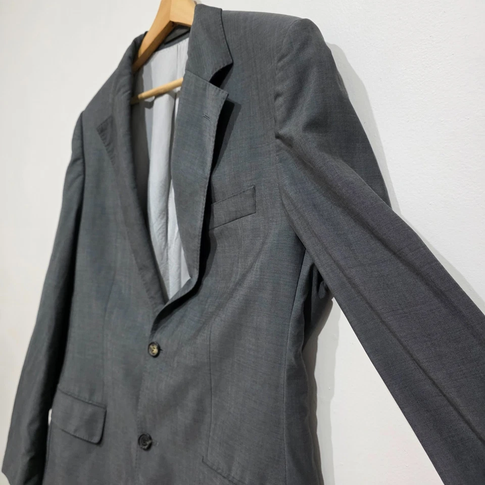 Hugo Boss Gable/Vegas Charcoal Wool Suit Mens 52R (Large) Classic Fit - image 4 of 4