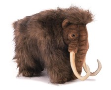 HANSA Mammoth Plush Stuffed Animal Toy Brown Soft Figure 29cm