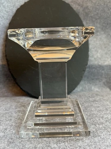 Vintage Waterford Crystal Metropolitan 5” Pillar Candleholder -Discontinued