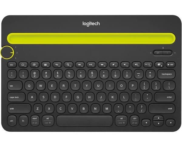 Logitech K480 clavier sans fil noir pour le télétravail sur tablette et mobile