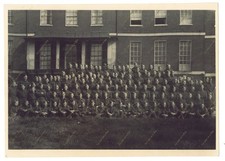 WW2 era photo Devon Home Guard soldiers, Exeter, A Company 1st or 22nd Battalion