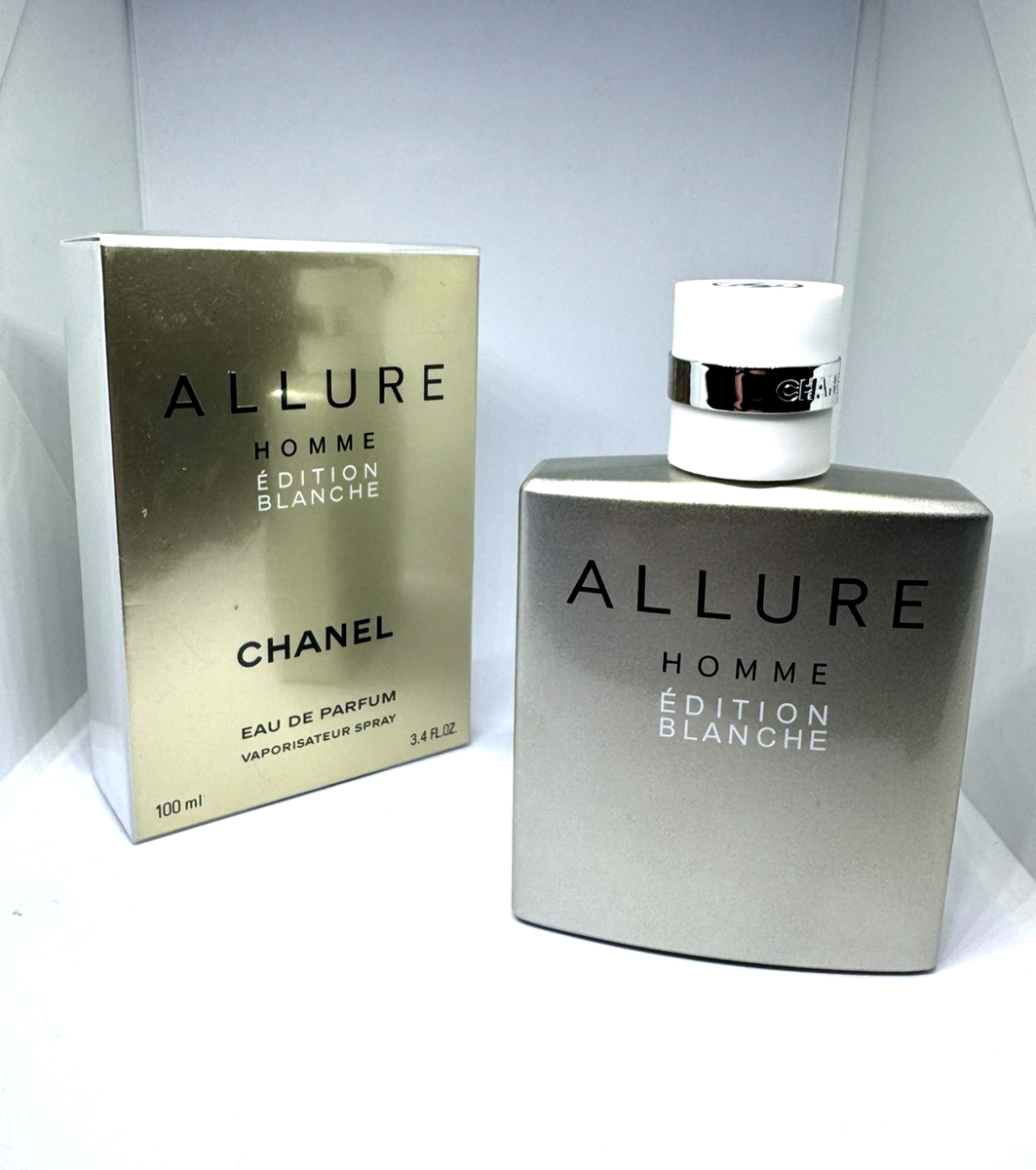 CHANEL ALLURE HOMME Édition Blanche 100 Chanel Allure Homme Edition Blanche Men's Eau de Parfum Cologne