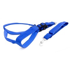 Hundegeschirr Hundeleine Set XL Brustgeschirr Hundegurt Adapter für Outdoor Auto