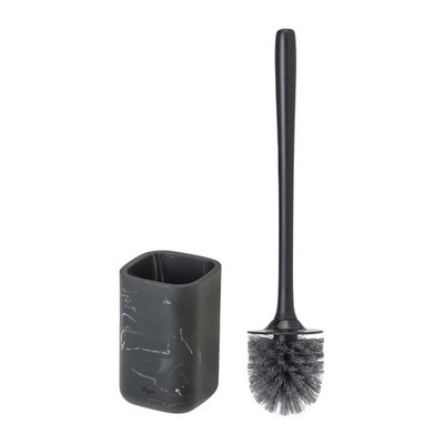 Zense Toilet Brush and Holder Set - Toilet Bowl Brush and Holder, Polyresin S...