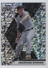 2021 Panini Mosaic Rookie Quick Pitch Silver Prizm Jonathan Stiever #206 00jz
