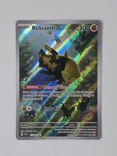 Relicanth 173/162 Temporal Forces Illustration Rare Pokemon Card