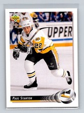 1992-93 Upper Deck #100 Paul Stanton Pittsburgh Penguins