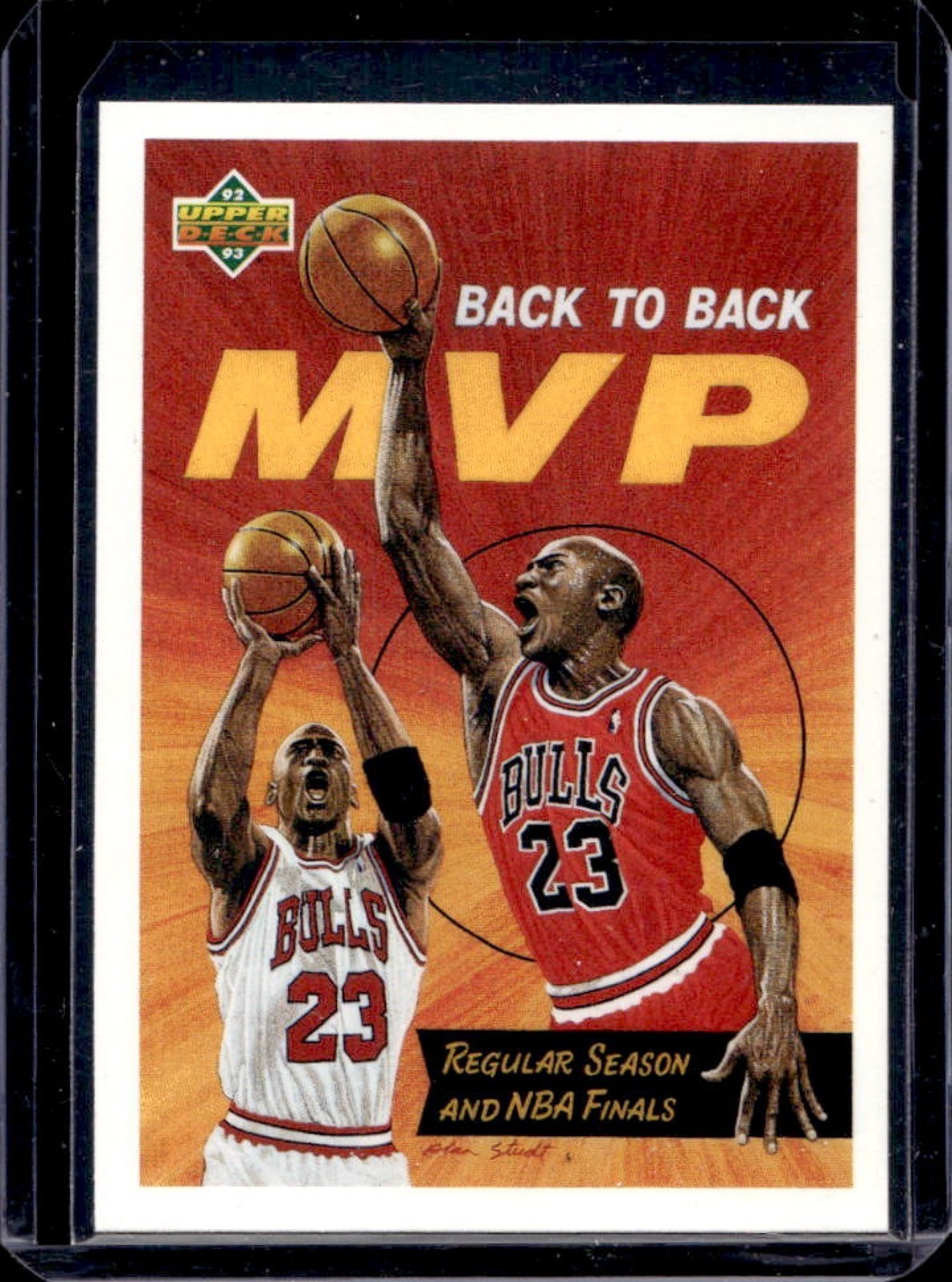 1992-93 Upper Deck Michael Jordan SP #67 Bulls MVP