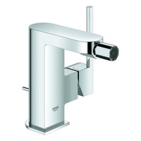 Grohe Plus Einhand-Bidetbatterie, Ausladung 123Mm, Zugstangen-Ablaufgarnitur,