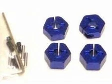 SPTST3654-14B ST Racing Concepts 14mm Aluminum Wheel Hex (Blue) (4)