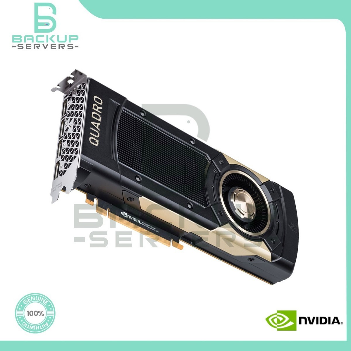 HP NVIDIA Quadro GV100 32GB HBM2 PCIe 3.0 x16 Professional Graphic