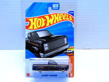 Hot Wheels 2025 '83 Chevy Silverado Black 157/250 HOT TRUCKS 9/10