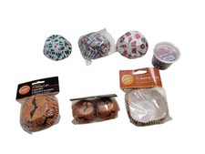 Lot Of Wilton Paper Baking Cups Liners Halloween Fall Christmas