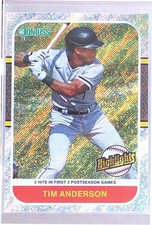 2021 Donruss Tim Anderson #HI7 Sox Highlights Rapture