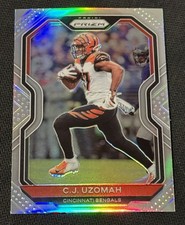 2020 Panini Prizm Silver Holo C.J. Uzomah # 50