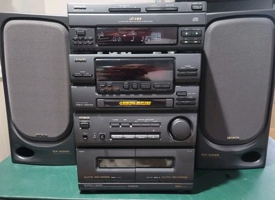 Aiwa NSX-350M Partially Working, Plays CDs And Tapes