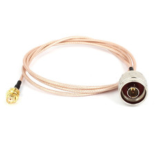 Uxcell Type N Male to SMA Female M/F Adapter RG316 Coaxial Cable Lead 3.3Feet