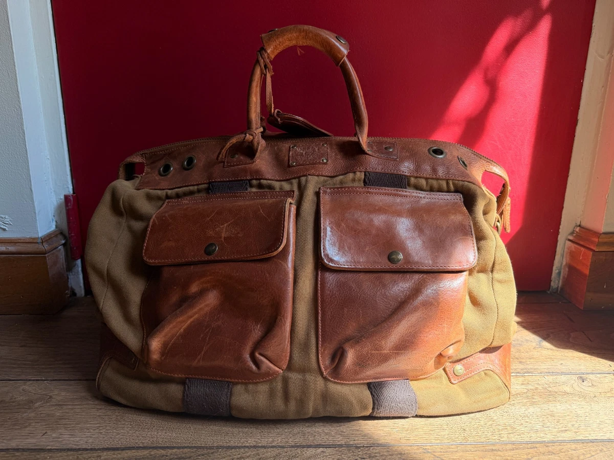 Will Leather Goods Leather Duffle Bags for Men for sale | eBay
