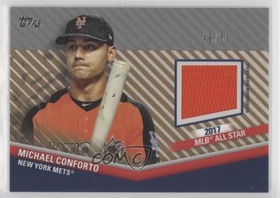2020 Topps Update All-Star Stitches Silver 48/50 Michael Conforto #ASSC-MCO 08jk