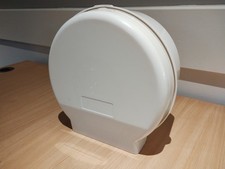 Jumbo Rollen Taschentuchspender - ganz weiß - inklusive Schlüssel & Wandbefestigungen