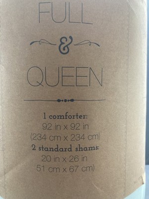 Ienjoy Home Restyle your Room Reversible Full/Queen Comforter Set