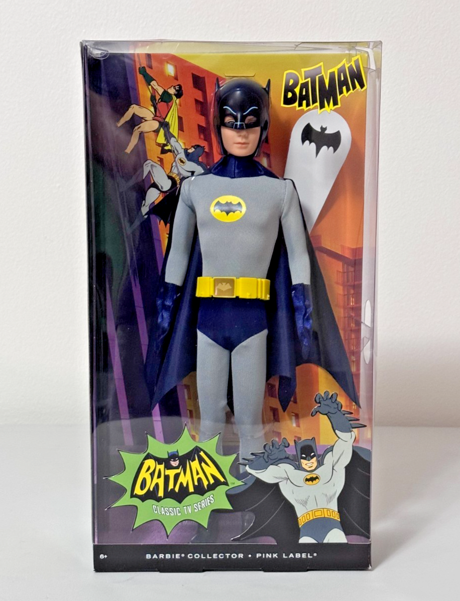 【レア品】 バービー人形 KELLY &  BATMAN コスチューム Batman Ken Doll 2012 - Mattel Barbie Pink Label - Batman 1966 Adam