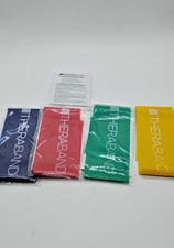 THERABAND Resistance Band Loop Set 18 Inch Workout Bands for Strength Training