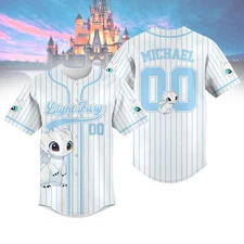 Custom Light Fury Striped Baseball Jersey Disney How To Train Your Dragon Baseba