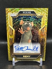 2025 Topps Pixar Gold REMY AUTO Patton Oswalt Mini-Diamond Etch 30/50