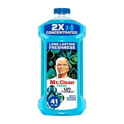 All Purpose Cleaner, 2X Concentrated Multi Surface, Unstopable Fresh Scent, 41
