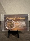 24KT  Gold Plated Lincoln Penny Collectors Coin SEALED 1943
