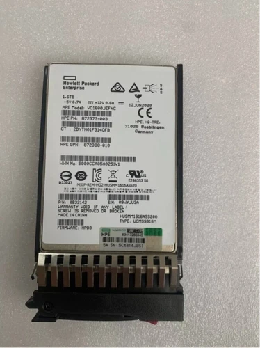 841500-001 For HPE MSA N9X91A 2.5″ 1.6TB SSD SAS 12G Mixed Use Solid State Drive - Picture 2 of 2
