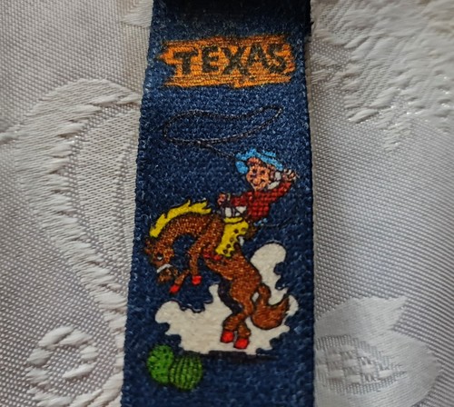 VINTAGE AUTHENTIC ELASTANE FABRIC CARTOON BLUE KIDS BOYS SUSPENDERS - Picture 3 of 6