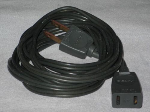 Sony Hirakawa Power Cord VM0020B 2 prong female 15A 125V pin - Afbeelding 1 van 2