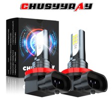 For 2019-2021 Ram 1500 2500 3500 2x H11 Fog Light Bulbs Kit White Foglight 6000K