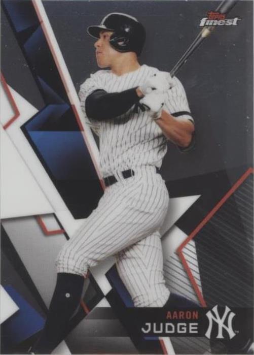 2018 Topps Finest - Aaron Judge #1 - 1 of 1