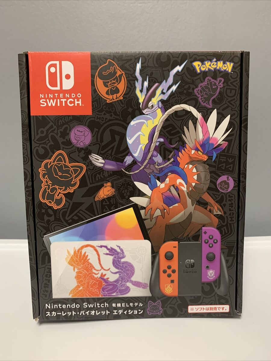 Nintendo Switch OLED 64GB Pokémon Scarlet & Violet Edition