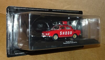 Skoda 110 LS '' Rallye Team 1975 '' OST DDR Modell 1:43 '' neuwertig