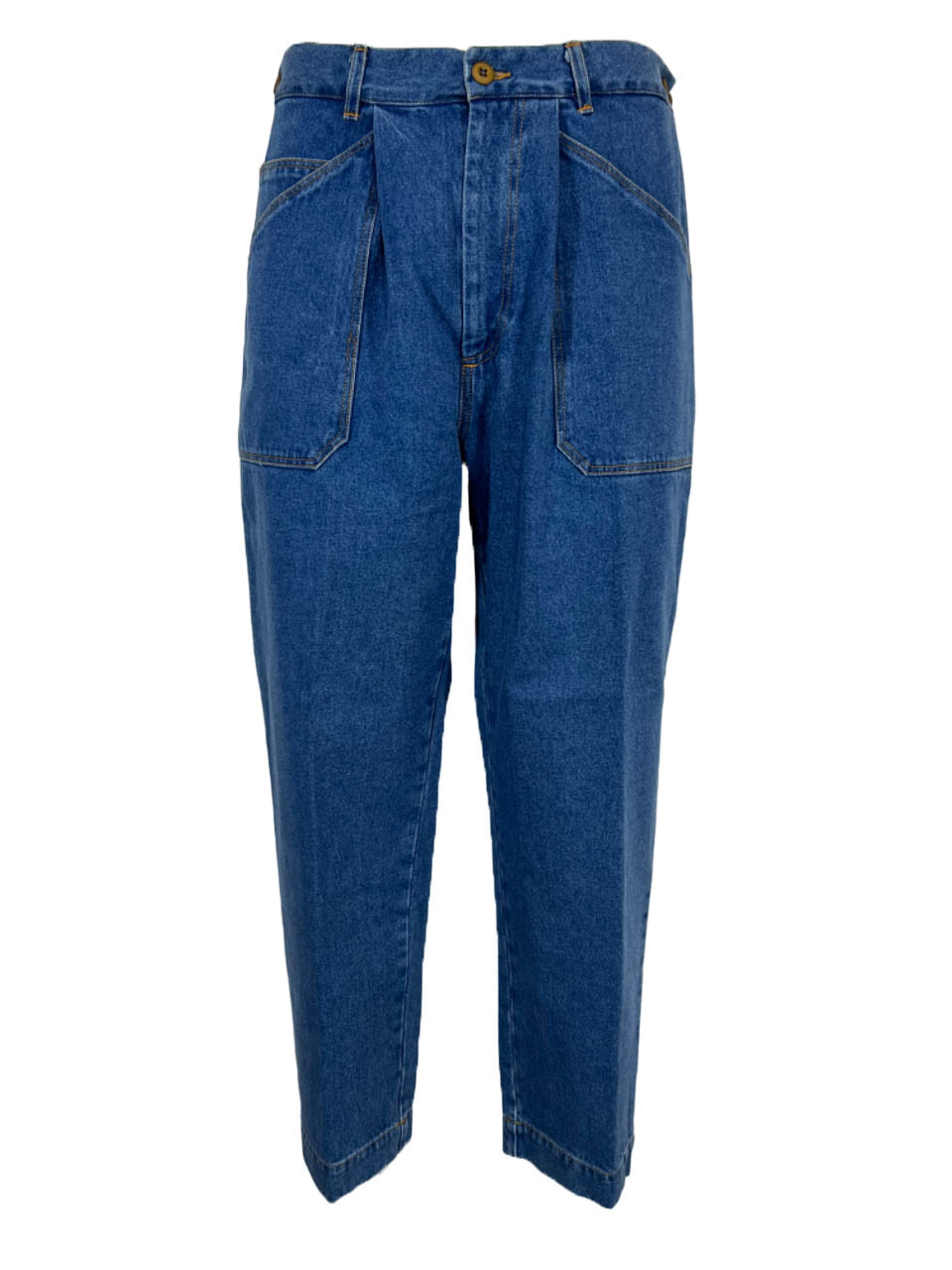 Джинсы MADSON by BottegaChilometriZero jeans chiaro DU23364 СДЕЛАННЫЕ В ИТАЛИИ 28190₽