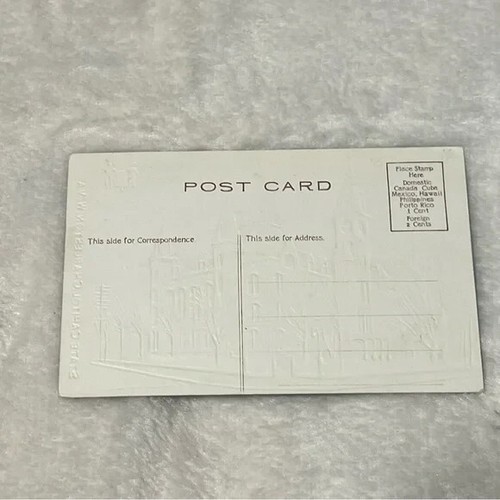 Postcard State Capitol Charleston West Virginia Embossed Vintage A86 - Picture 3 of 3