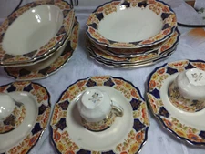 UNIQUE SET OF 18 pcs  Myott & Son Derbytone  REPLACEMENT