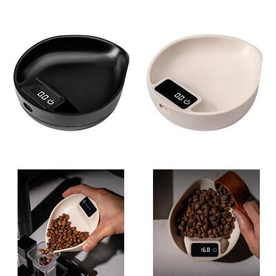 Kaffeewaage Tragbarer LED Bildschirm Wasserdicht zum Backen Barista Küche