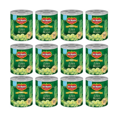 FRESH CUT HARVEST SELECTS Green Lima Beans Canned Vegetables 12 Pack 8.5 oz Can