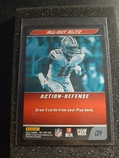 2022 Panini NFL Five TCG Micah Parsons C84 Common All-Out Blitz Action Dallas