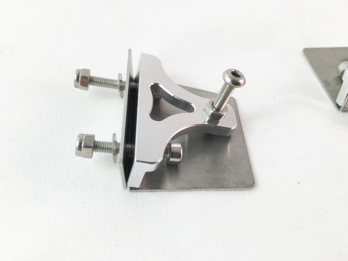 Pestañas de ajuste CNC 38 mm X 32 mm Un par para barco de radiocontrol - Imagen 2 de 3