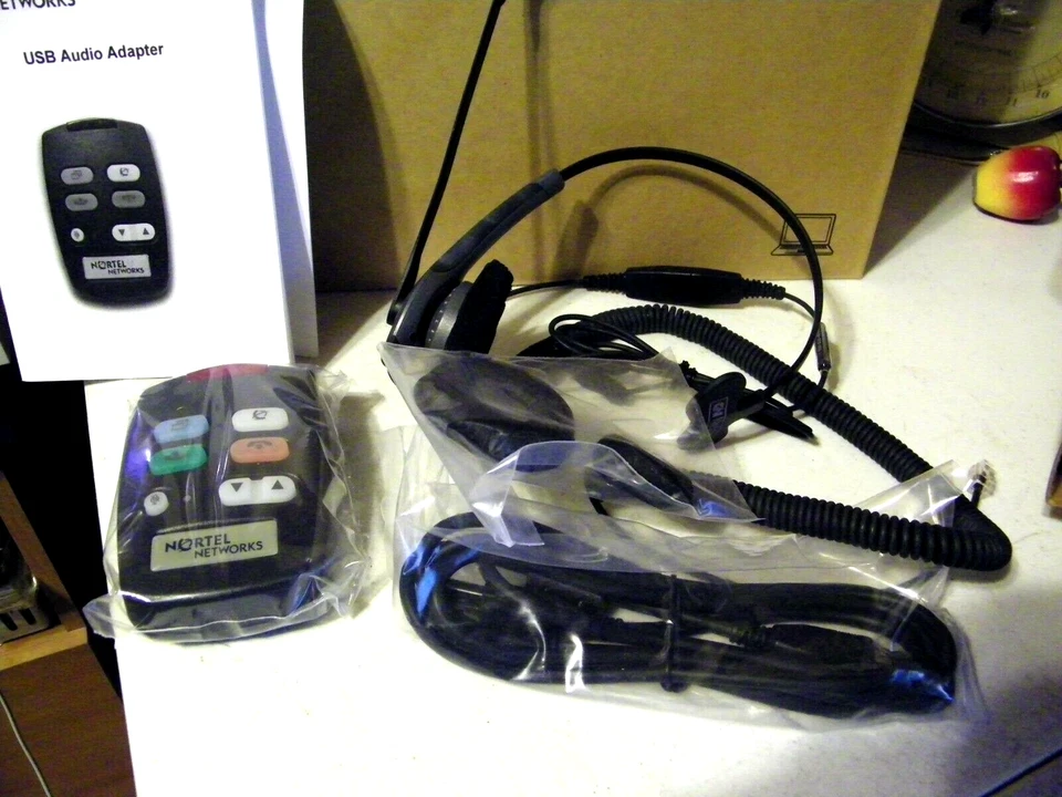 Nortel USB Audio Adapter Kit With GN 2000 Netcom Hands Free Telephone Headset - Image 4 of 4