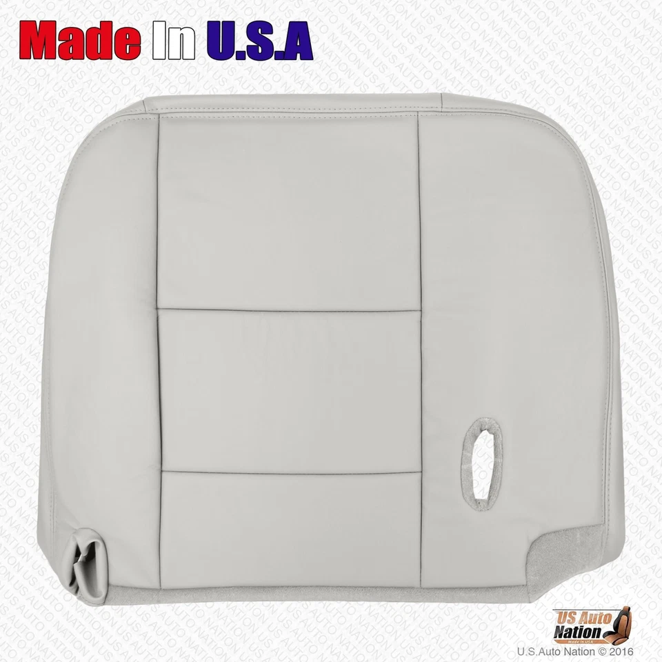 Ford Crown Victoria 2003 2004 2005 parte inferior del conductor y superior cubierta de asiento de cuero gris Foto 4 de 4